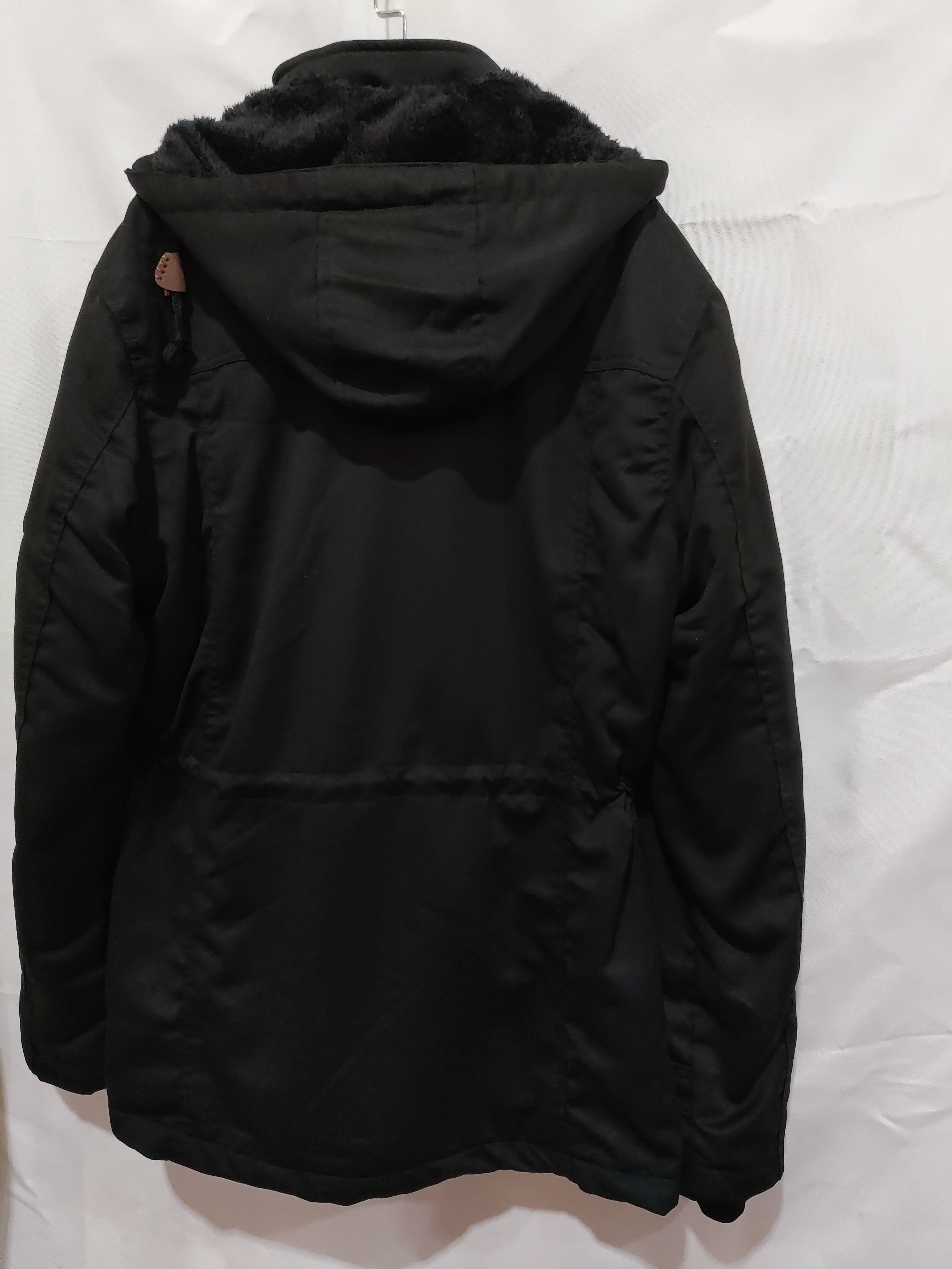 Winter Zip-up Coat Warm Thickened Detachable Hooded Jacket Multi-pocket  Button Drawstring Long Sleeve Tops Men's Cargo Clothing