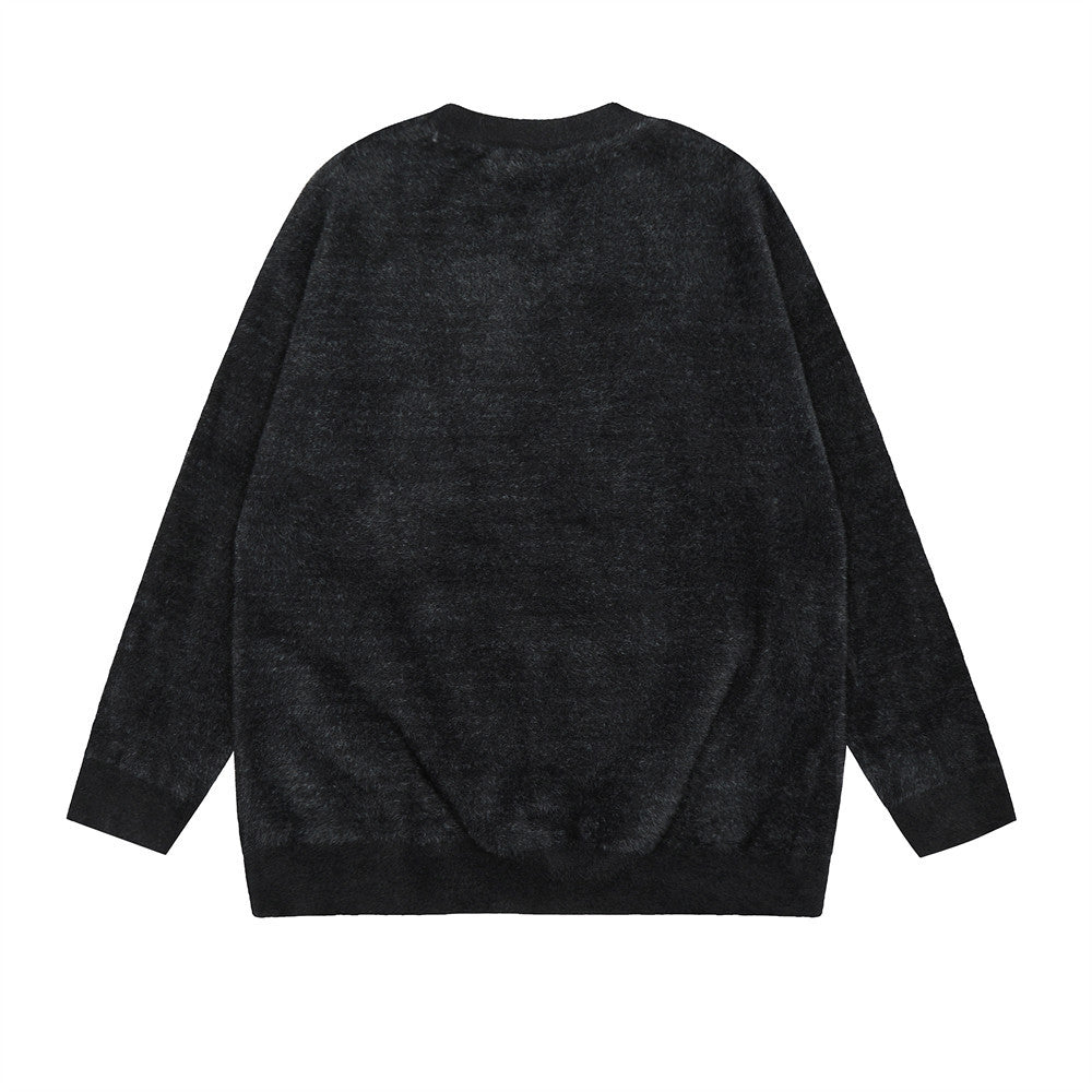 Fashion Embroidered Knitwear Sweater Men