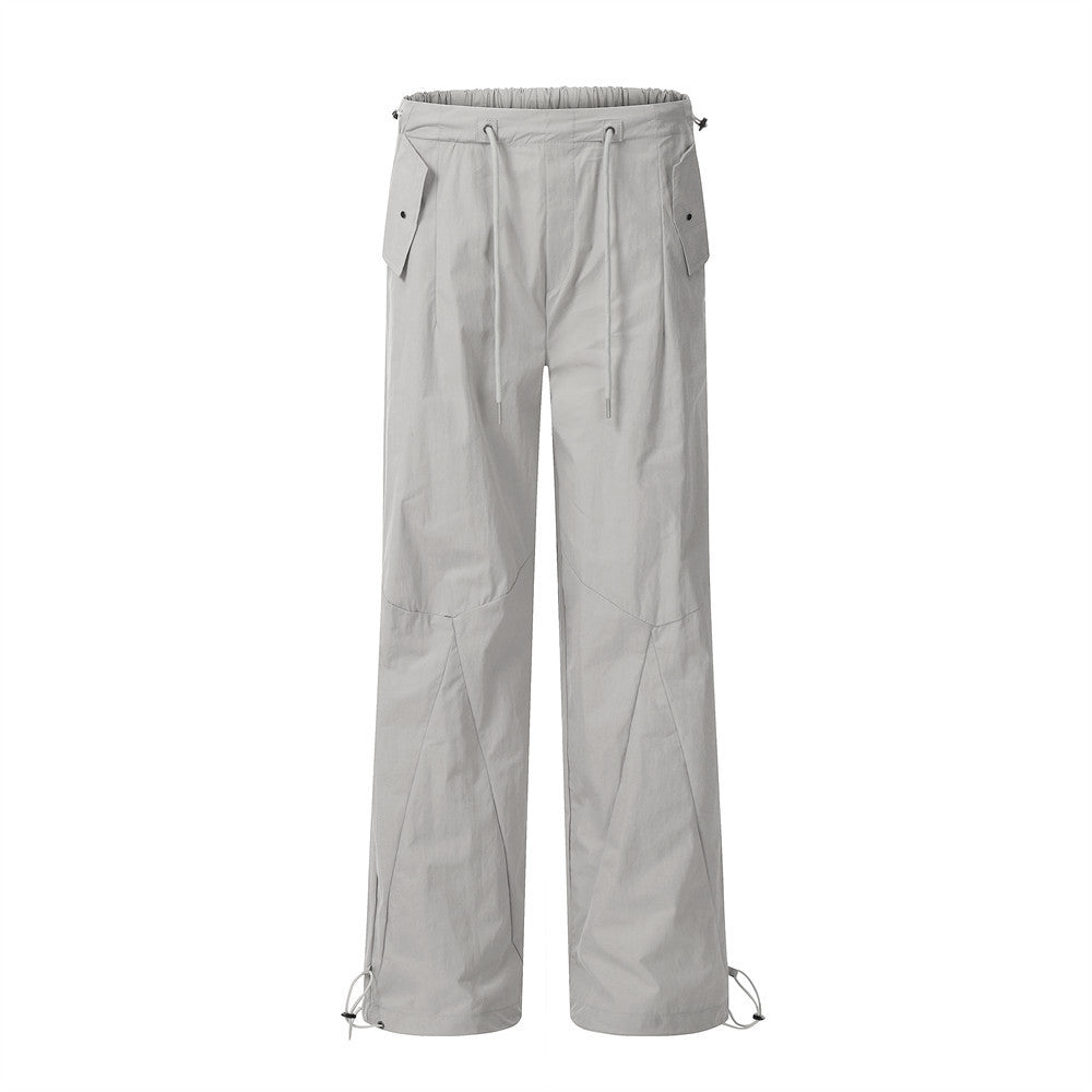 Fashion Personality Functional Casual Trousers Men