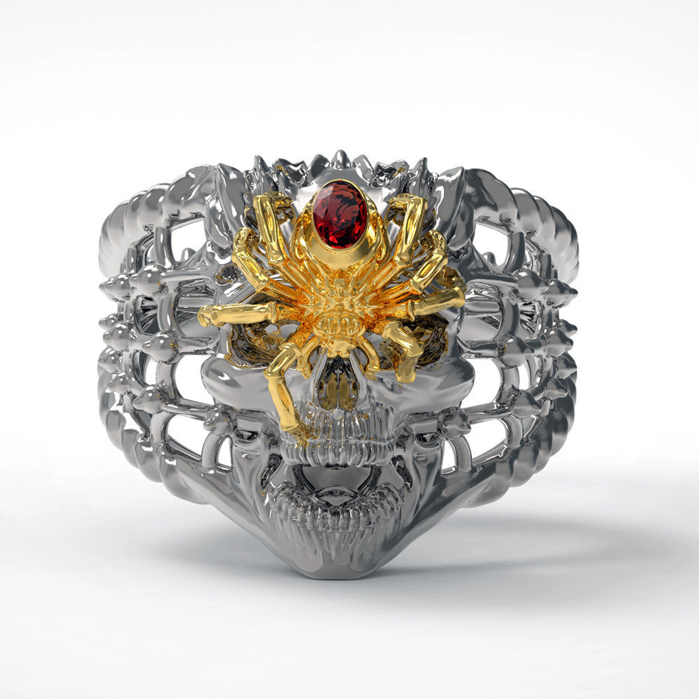 Retro Skull Men Domineering Fashion Ring