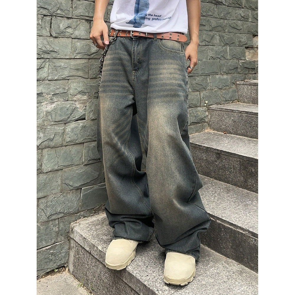 Fashion Personality Vintage Jeans For Men