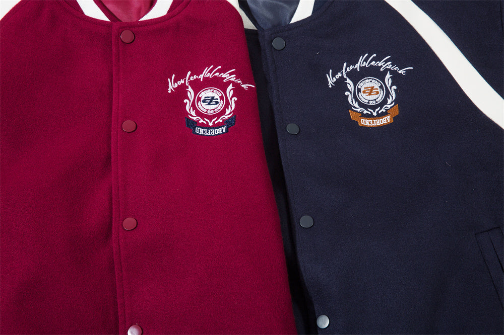 Fashion Personality Baseball Jacket Men