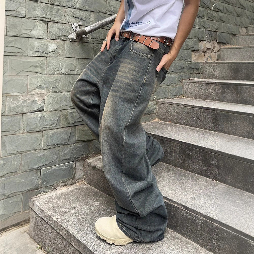 Fashion Personality Vintage Jeans For Men