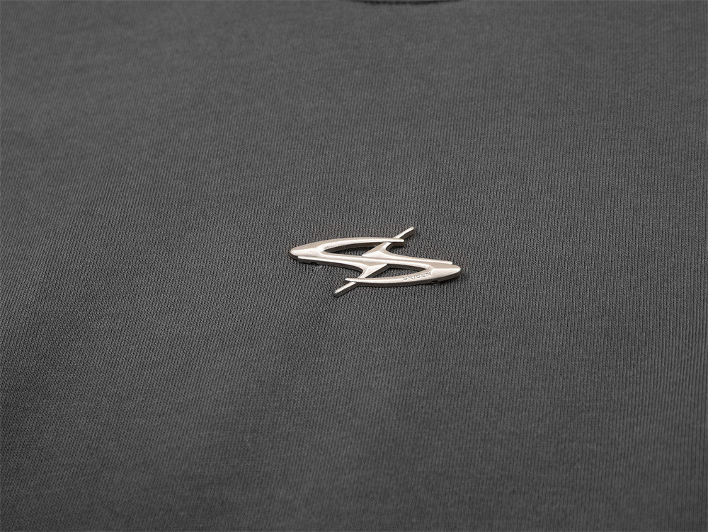 Fashion Stitching Loose Lapel Sweater Men