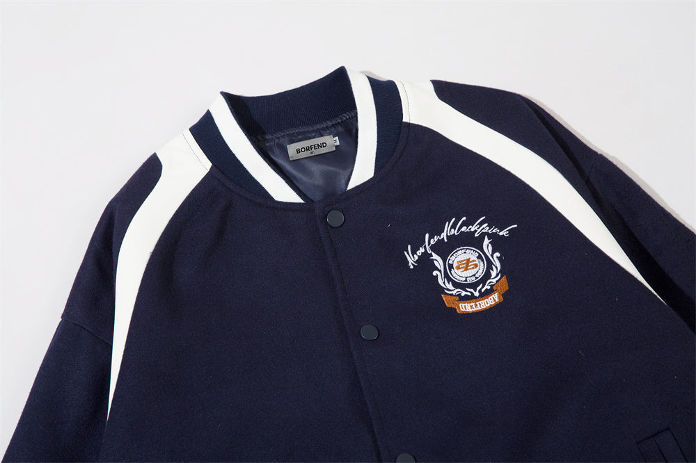 Fashion Personality Baseball Jacket Men