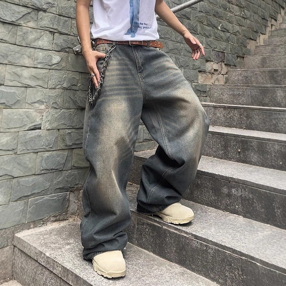 Fashion Personality Vintage Jeans For Men