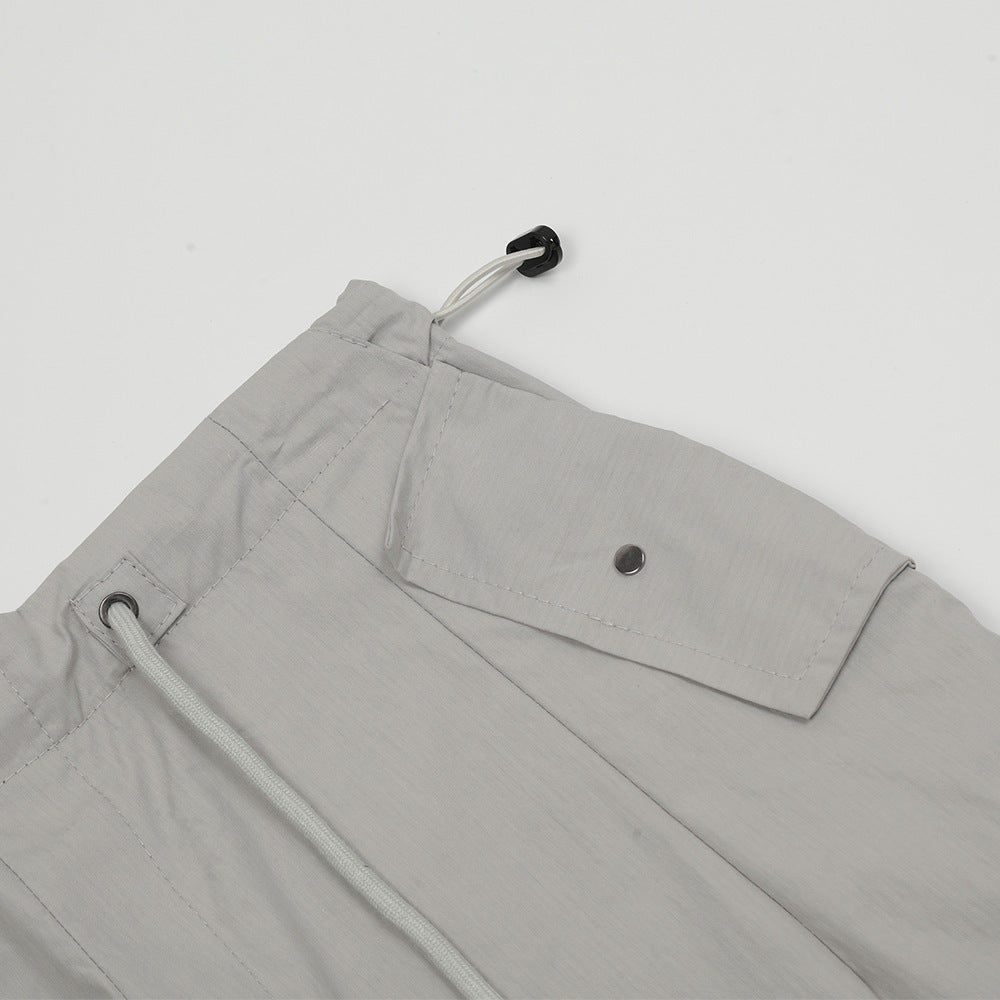 Fashion Personality Functional Casual Trousers Men