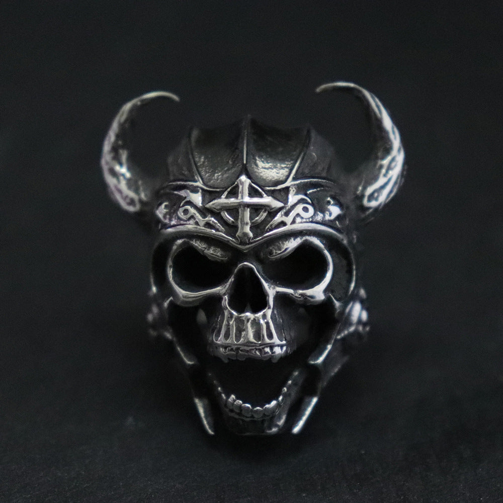 Retro Skull Men Domineering Fashion Ring